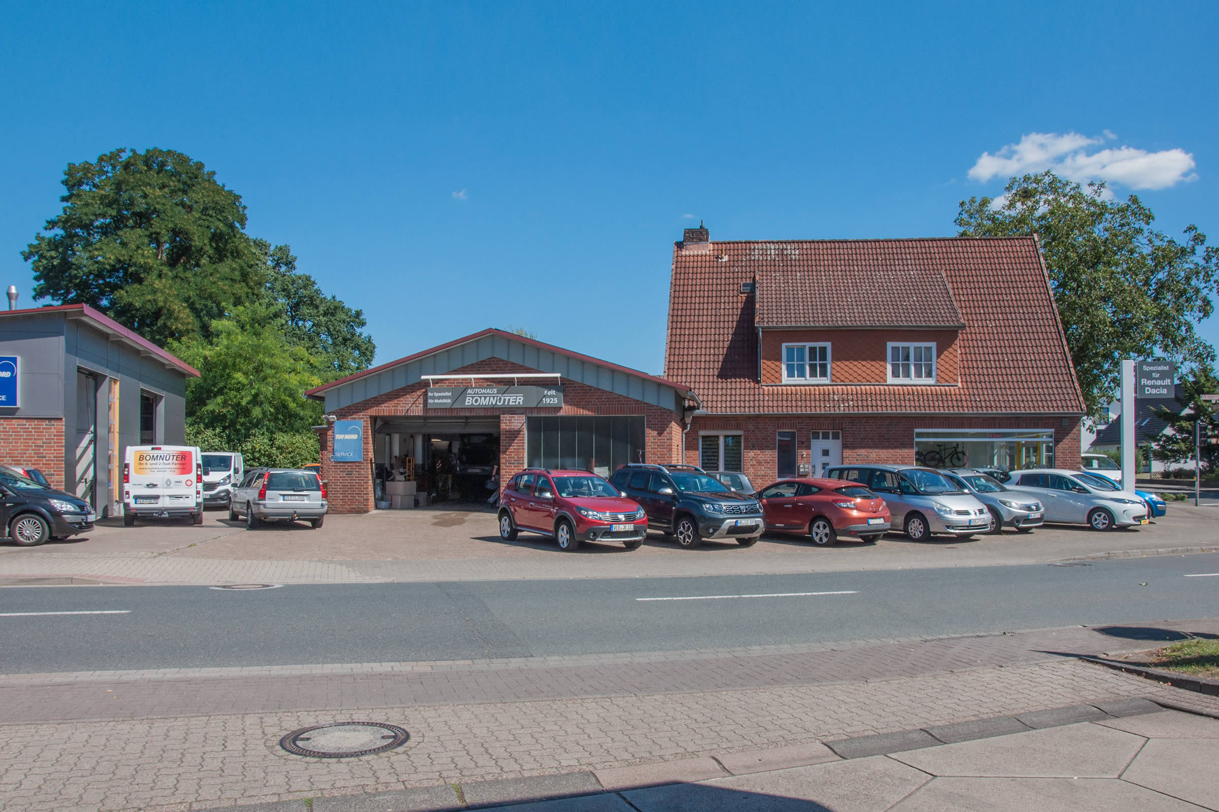 Autohaus Bomnüter, Werkstatt